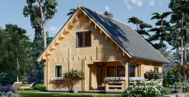 ¿Cuánto cuesta construir una casa de madera pequeña?